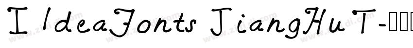 I ldeaFonts JiangHuT字体转换
